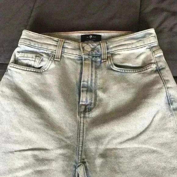 7 For All Mankind High Waist Jeans - Picture 8 of 11